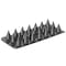 Gardenised Pack of 10 Plastic Bird Deterrent Spikes, Anti-Climb Strips, Grey QI004402.GN - alternate 9